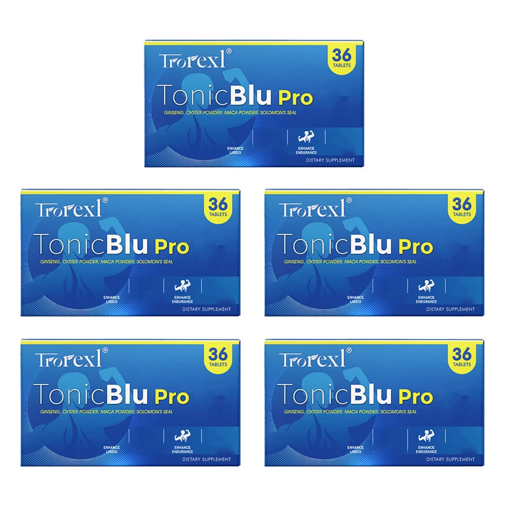 Trorexl-TonicBlu Pro Powerful High Purity Blue pills Natural Endurance Capsules for Men