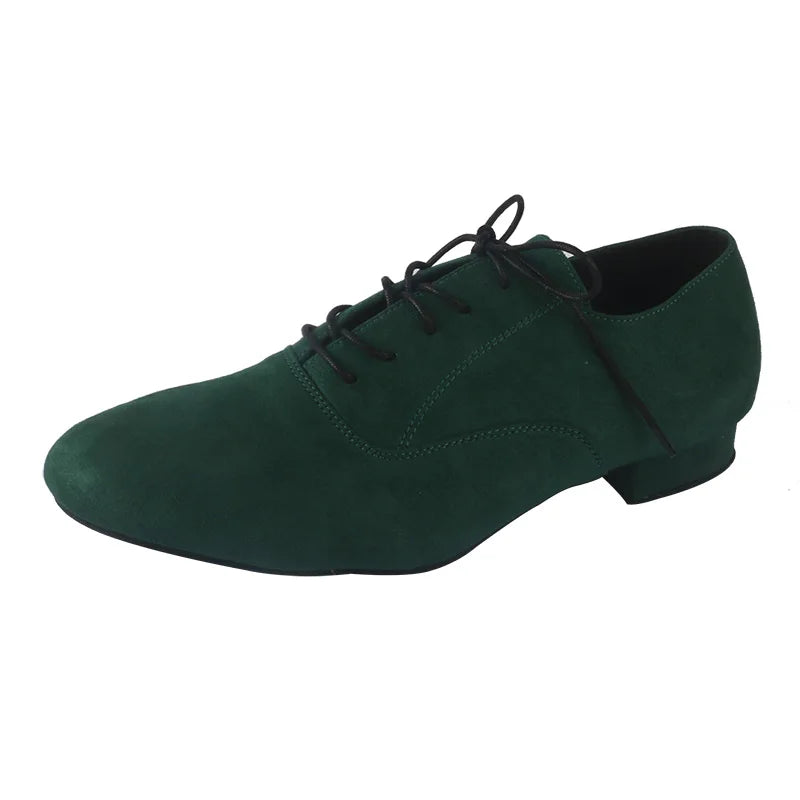 Wedopus 2.5CM Smooth Men's Dance Shoes Royal Blue Shoes for Ballroom Dancing Suede Bottom Dropshipping