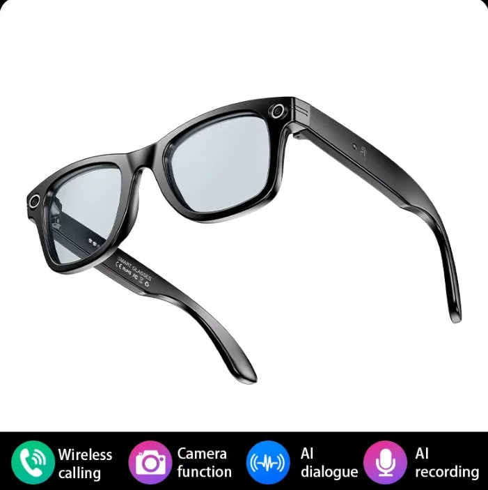 OnePlus AI Smart Glasses Photo Sense Camera Bluetooth Music Call Intelligent Recording Ip65 Waterproof Bluetooth Glasses New