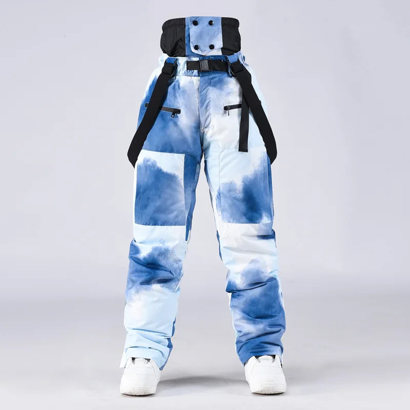 Windproof Outdoor Sport Trousers for Men and Women, Alpine Overalls, Waterproof Ski Pants, Warm Overalls, Big Ski Pants, Mountai