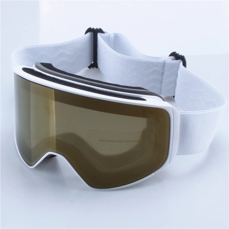 Magnetic Lens Snow Goggles Double Layer Anti-Fog UV Protection for Skiing Snowboarding High-definition Clarity Unisex Skiing