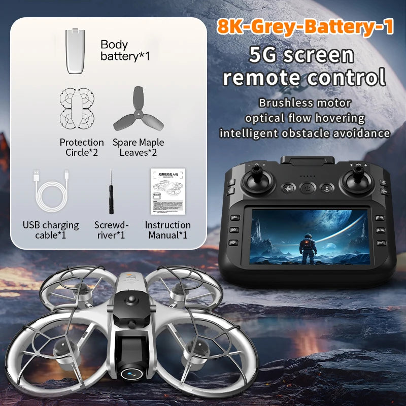 Z4 Mini Drone 8K Professional 4K HD 8K Camera With Headless Mode Brushless With Remote control WiFi FPV Quadcopter Dron Toy Gift