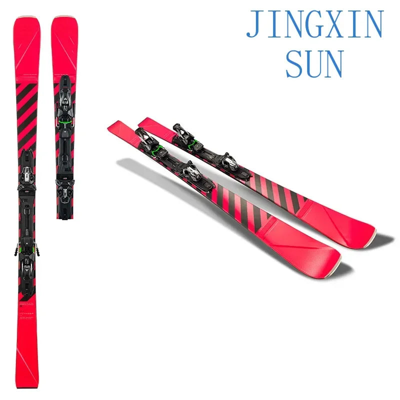 Newly Custom design alpine mountain snow skis for kid adult women men's custom-made ski board equipment ski manufacturer