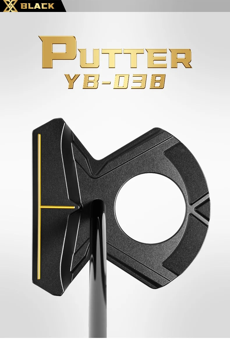PGM Golf Club Zero Torque Putter Male Female Stable Big Head Forged Aluminum Low Center of Gravity with Ball Picking Aiming Line