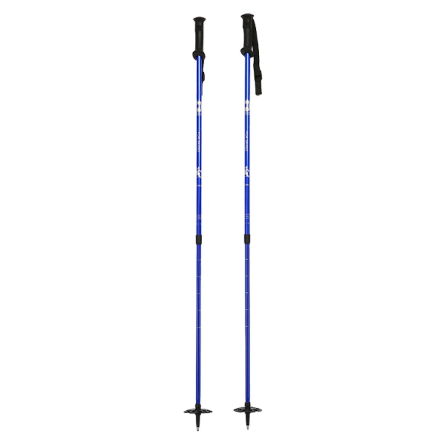 Skiing Pole Adjustable Trekking Poles for Outdoor Adventures Hiking Support Snowboarding Sturdy Walking Sticks for Mountains