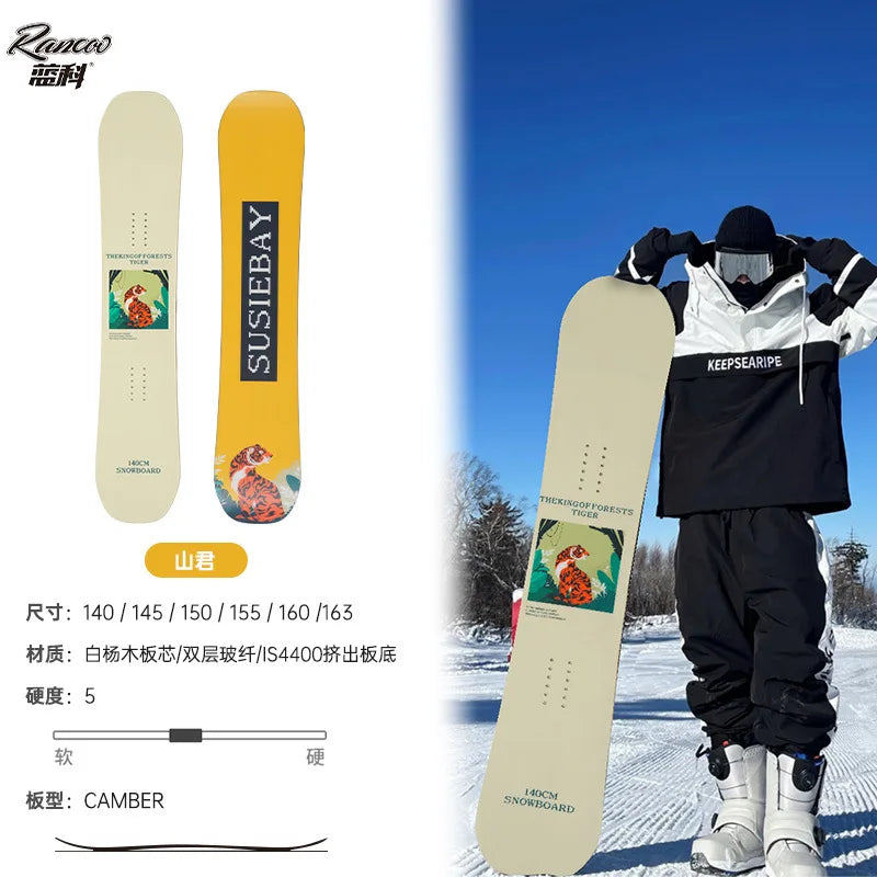Unisex Snowboard For Both Men And Women Accessoires Ski Including All-purpose Snowboard Equipment For Beginners Snowboard