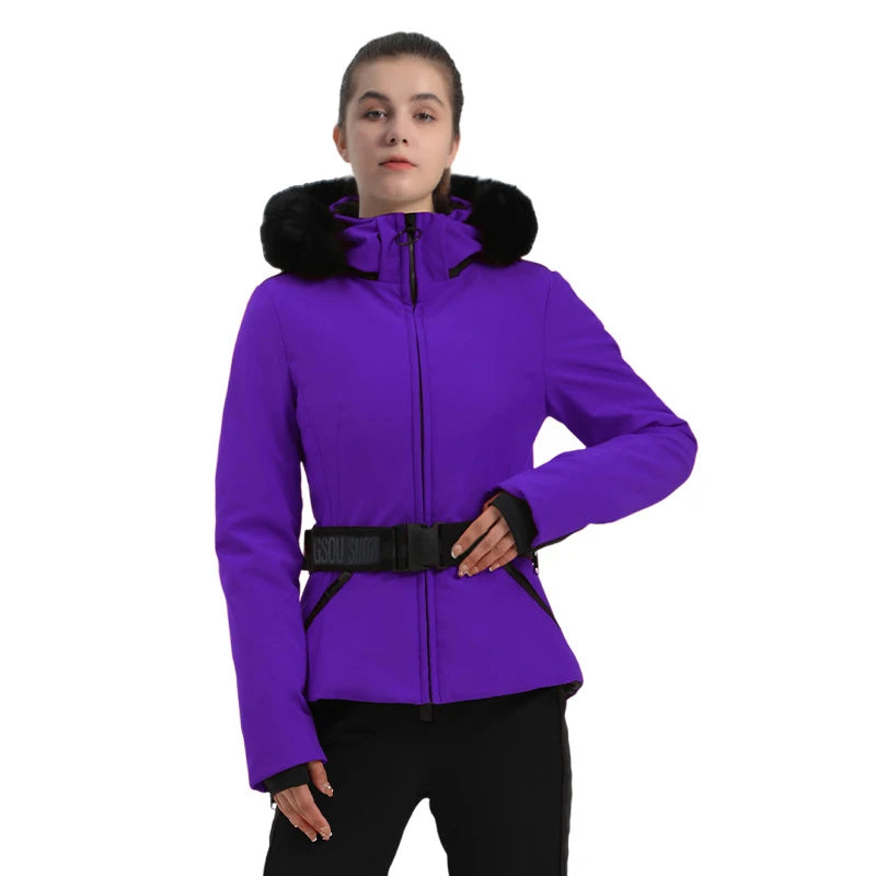 Snowboard Jackets 2025 Mountain Winter Hooded Woman Snow Jackets Outdoor Skiing Jacket Sports Outerwear Windproof Warm Tracksuit
