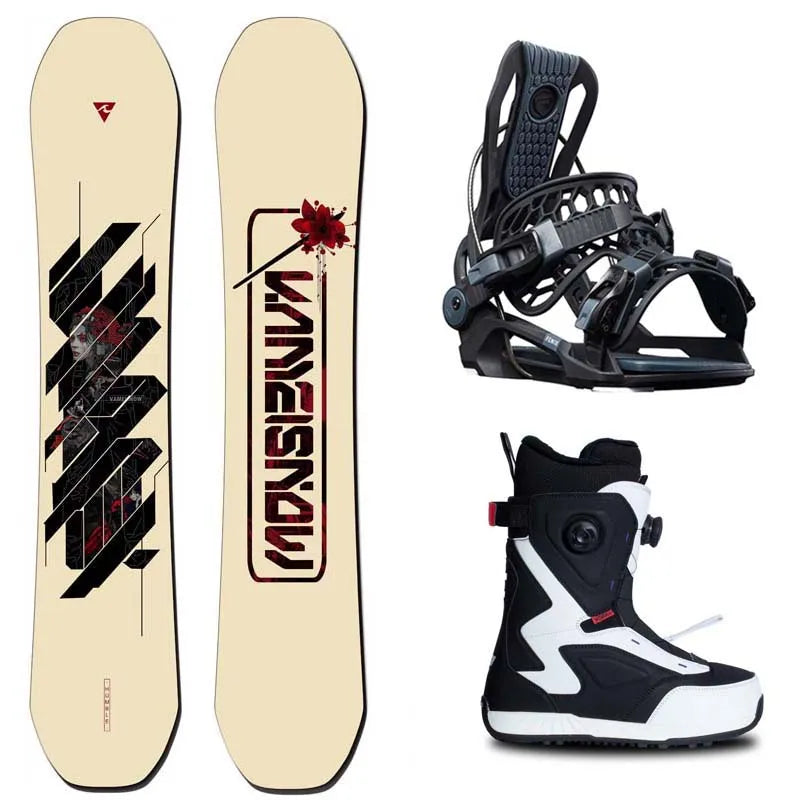 Carbon fiber snowboard, multi-functional snowboard, all-terrain flat carving veneer