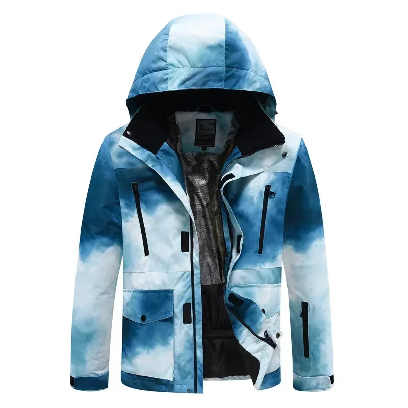 2025 new Ski Suit For Men Winter Windproof Waterproof Thick Warm Skiing Jacket Snow Pants Outdoor Male Snowboarding Clothing