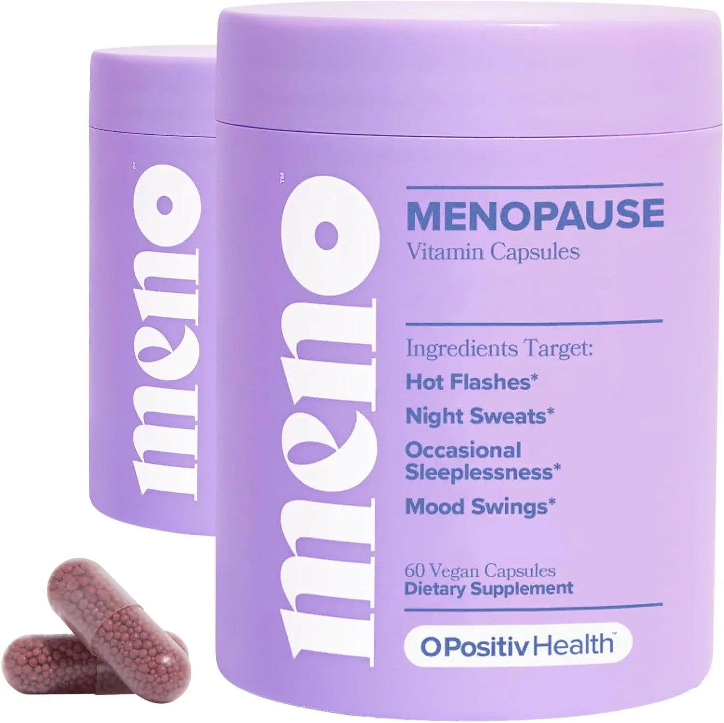 Women Vitamin Supplement with Vitamin D3 B6 Menopause Use Helps Relieve Night Sweats Mood Swings Health Food Supplement
