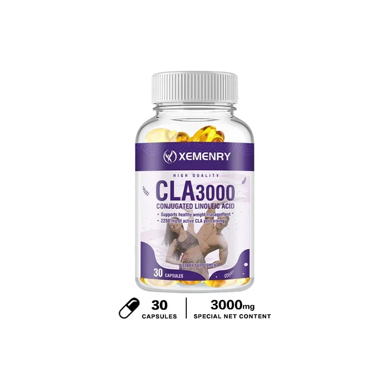 CLA Supplement - Healthy Weight Management, Increase Muscle Mass, Promote Metabolism, Anti-aging, and Maintain Overall Health