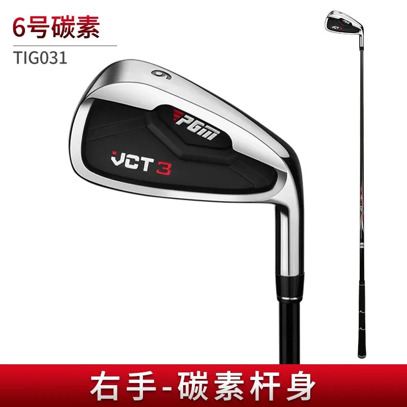PGM Golf Clubs Men 5/6/7/8/9/P/S Irons Stainless Steel Golf Beginner's Club TIG031