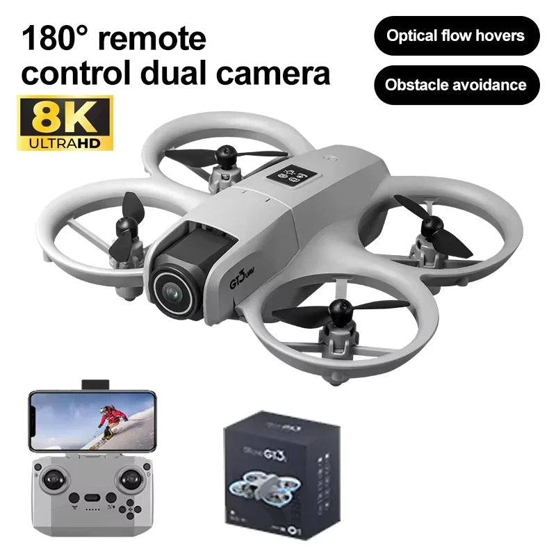2026New GT3 MAX Drone 8K HD 4.3" Remote Control Headless Mode Helicopter 360° Flip Quadcopter Toys Mini Drone Fors Kid Toy Gifts