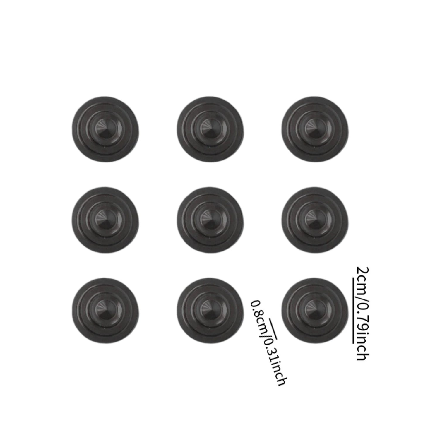 9 Pcs/Set Winter Snowboard Stomp Pads Padded for Men & Women Outdoor Sports Enthusiast Durable Boarding Equipment