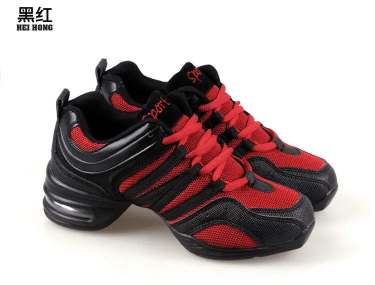 Mesh Cloth Dance Sneakers Jazz Shoes Dancing Modern Footwear Belly Contemporary Gym Dancers Leisure Sports Men Women Child Adult