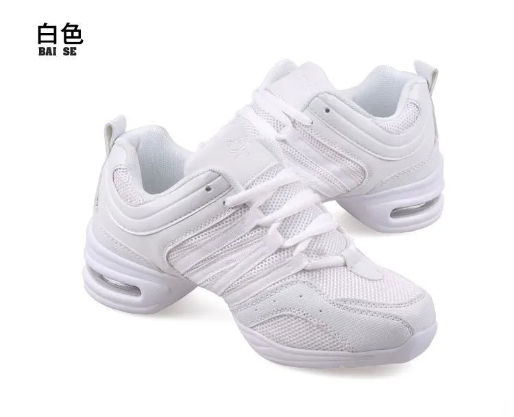Mesh Cloth Dance Sneakers Jazz Shoes Dancing Modern Footwear Belly Contemporary Gym Dancers Leisure Sports Men Women Child Adult