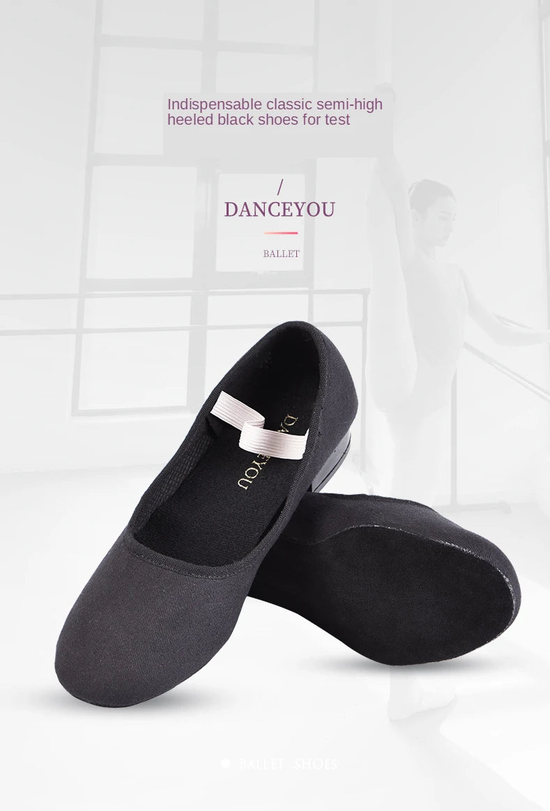 New Coming Canvas Character Dance Shoes Jazz Dancing Footwear Child Adult Women Men Flamingo Stage Modern Ballet Contemporary