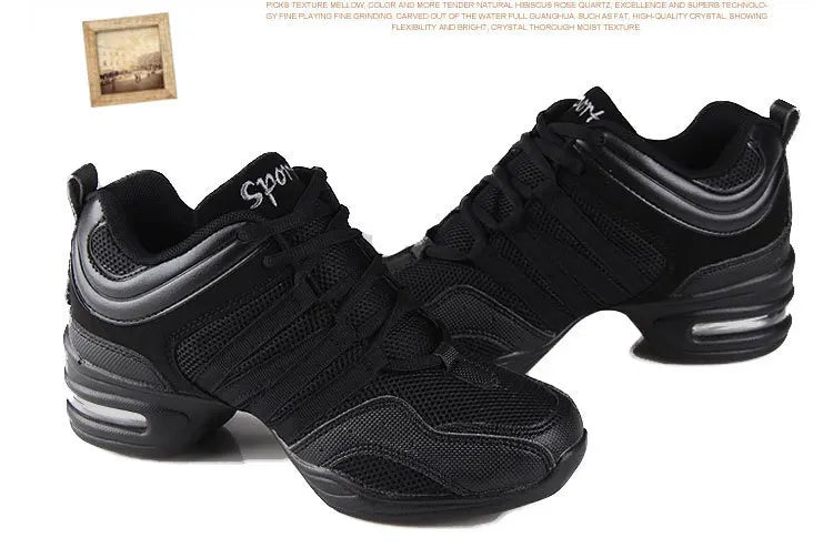 Mesh Cloth Dance Sneakers Jazz Shoes Dancing Modern Footwear Belly Contemporary Gym Dancers Leisure Sports Men Women Child Adult
