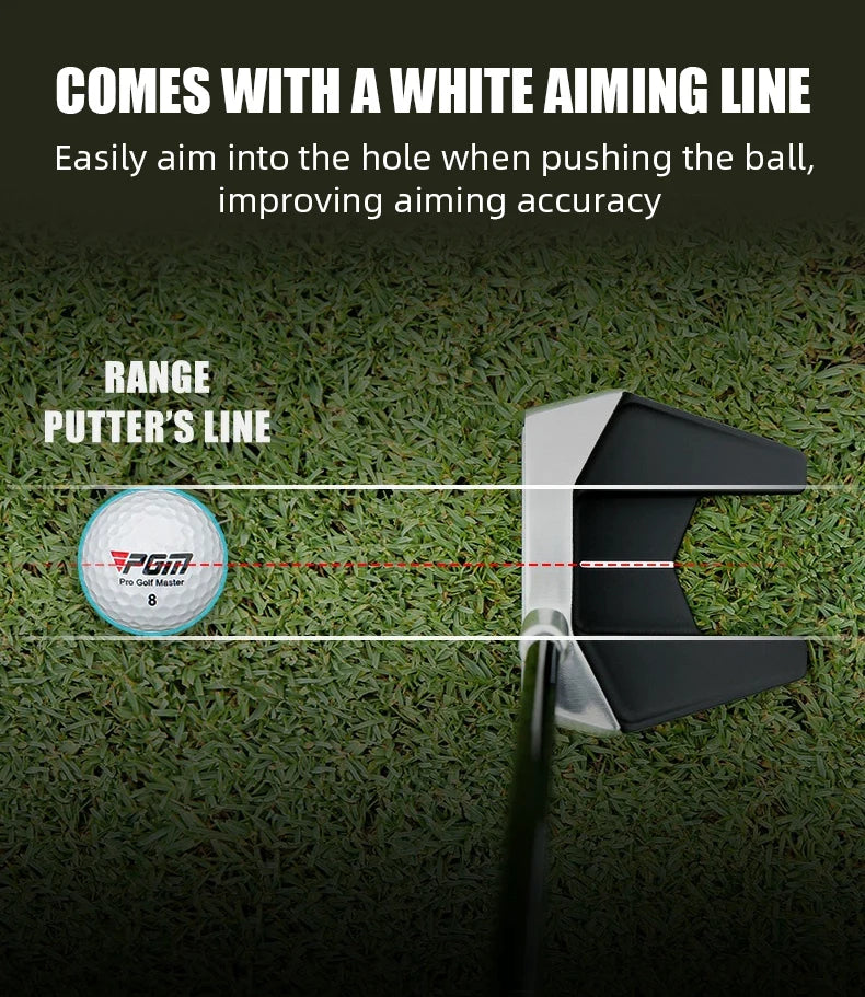 PGM Golf Club Standing Golf Putter Low Center of Gravity Is Stable Stainless Steel Shaft Putter Golf Supplies TUG054