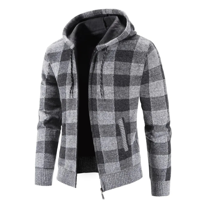 LEGIBLE 2025 Men's Sweaters Autumn Winter Wool Zipper Cardigan Sweaters Man Casual Knitwear Sweatercoat Male
