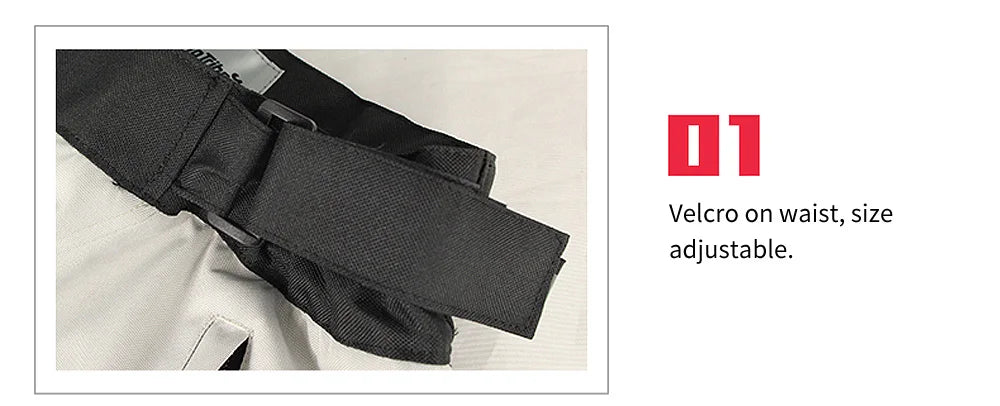 Motorcycle Pants Summer Breathable Winter Warm Motorbike Riding Protective Waterproof Trousers with free Liner and Kneepads HP12