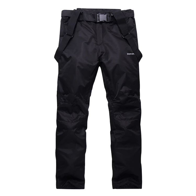 Thicken Warm Ski Suit for Men Windproof Waterproof Skiing Suits Male Snowboarding Jacket and Pants, Snow Overalls Winter New