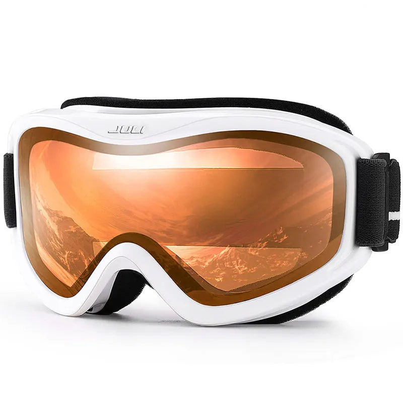 MAXJULI Brand Professional Ski Goggles Double Layers Lens Anti-fog UV400 Ski Glasses Skiing Men Women Snow Goggles