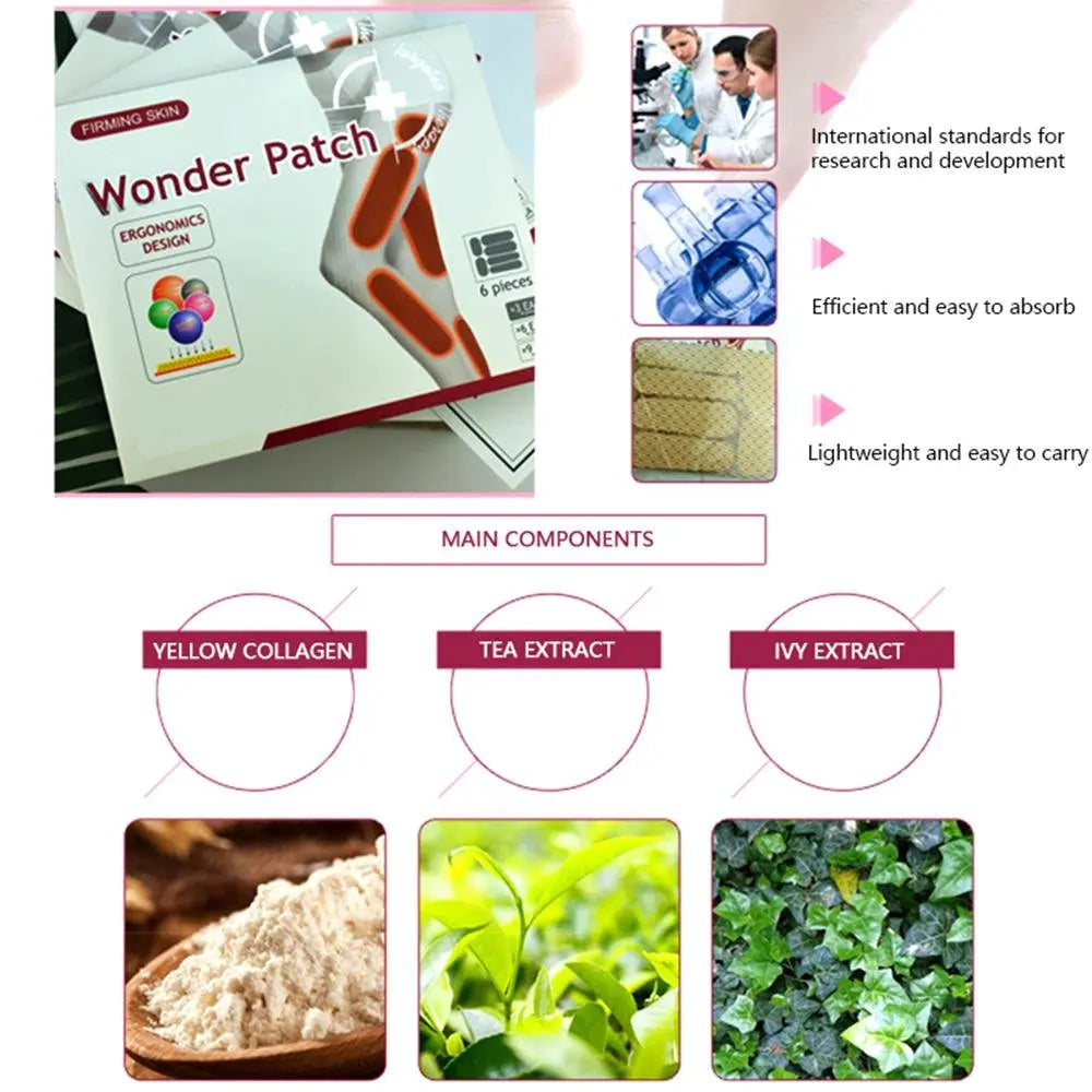 18pcs Weight Loss Slimming Patches  for Legs and Arms Wonder slimming products Fat Burning Slim Patch for Elephant Legs