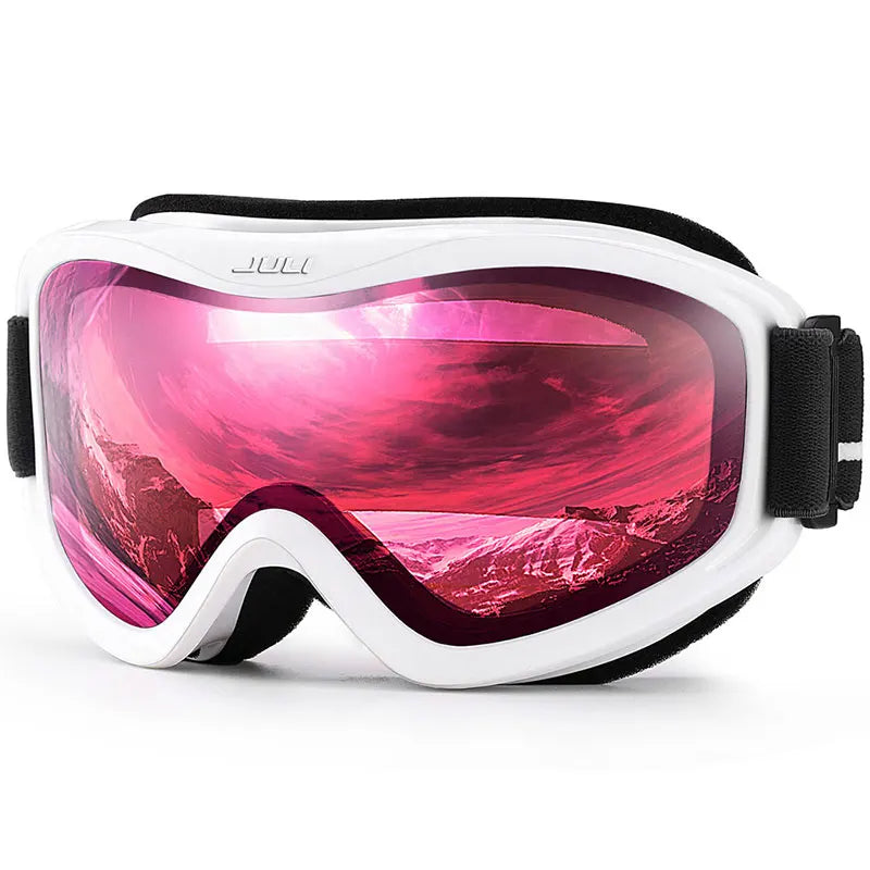 MAXJULI Brand Professional Ski Goggles Double Layers Lens Anti-fog UV400 Ski Glasses Skiing Men Women Snow Goggles
