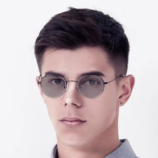 ZENOTTIC Retro Square Polarized Prescription Sunglasses Fashion Lightweight TR90 Progressive Optical Sun Glasses for Women Men
