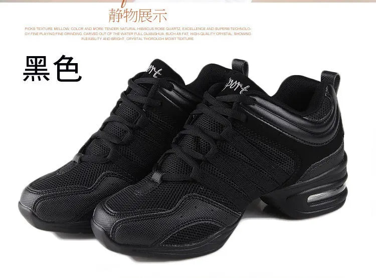 Mesh Cloth Dance Sneakers Jazz Shoes Dancing Modern Footwear Belly Contemporary Gym Dancers Leisure Sports Men Women Child Adult
