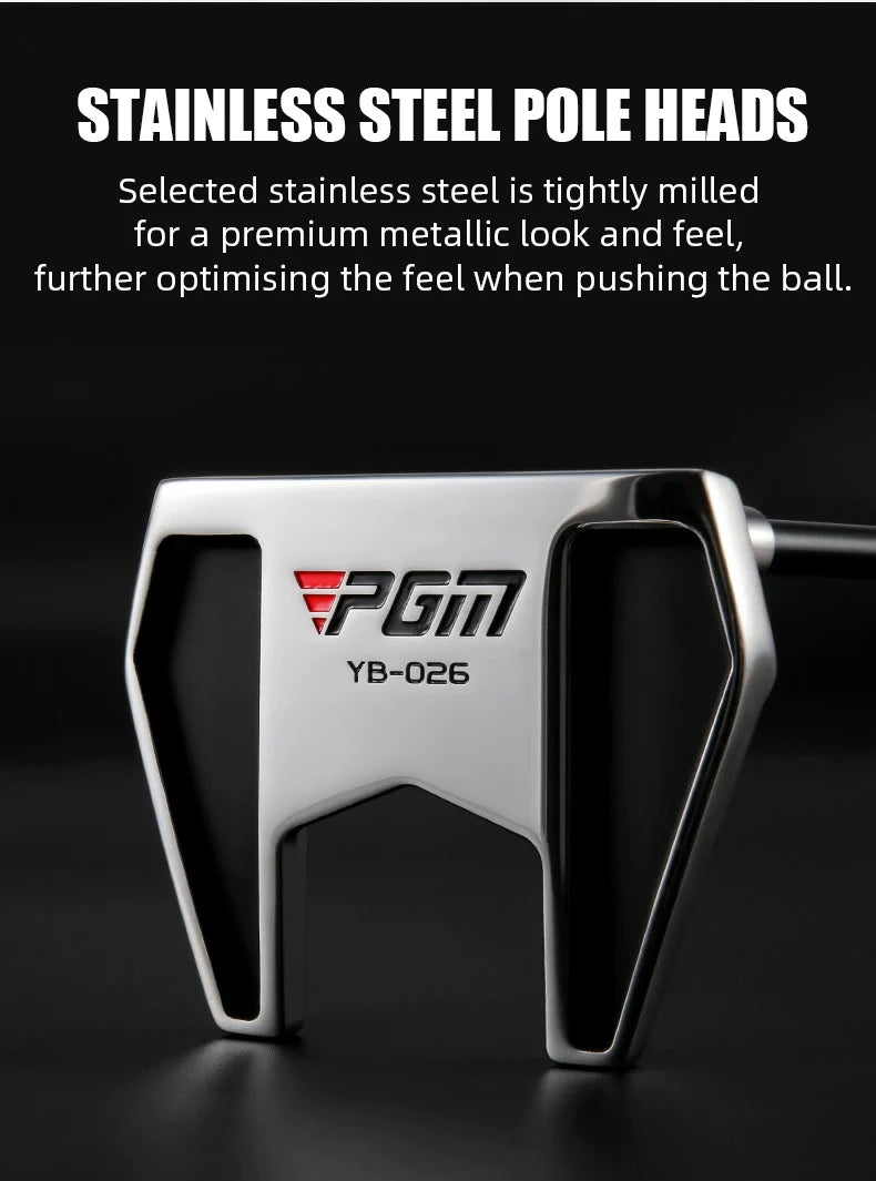 PGM Golf Club Standing Golf Putter Low Center of Gravity Is Stable Stainless Steel Shaft Putter Golf Supplies TUG054