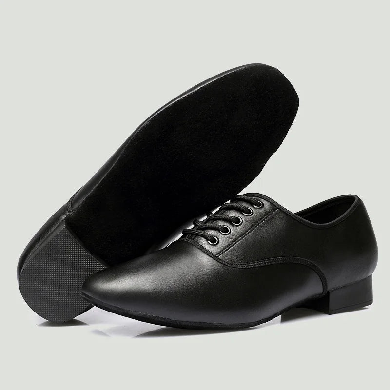 Sneakers Men Modern Dance Shoes Canvas Latin Tango Ballroom Shoes Leather Rubber Soft Sole Man Dancing Shoes Breathable Sports