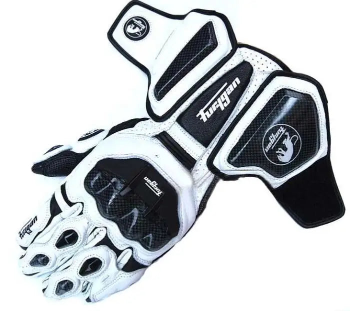 Genuine Leather Motorcycle Gloves Men's Windproof Outdoor Riding Motocross Gloves Touch screen Motociclismo Protective Equipment