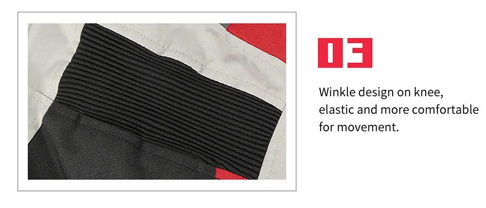 Motorcycle Pants Summer Breathable Winter Warm Motorbike Riding Protective Waterproof Trousers with free Liner and Kneepads HP12