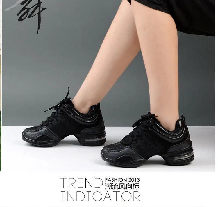 Mesh Cloth Dance Sneakers Jazz Shoes Dancing Modern Footwear Belly Contemporary Gym Dancers Leisure Sports Men Women Child Adult