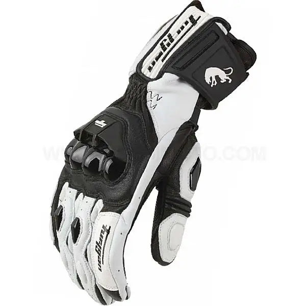 Genuine Leather Motorcycle Gloves Men's Windproof Outdoor Riding Motocross Gloves Touch screen Motociclismo Protective Equipment