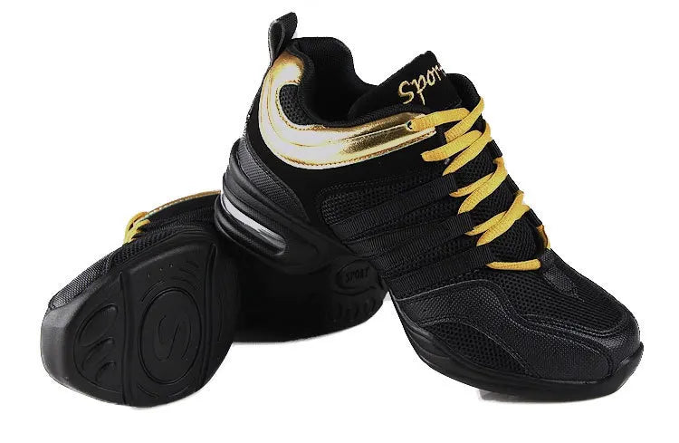 Mesh Cloth Dance Sneakers Jazz Shoes Dancing Modern Footwear Belly Contemporary Gym Dancers Leisure Sports Men Women Child Adult