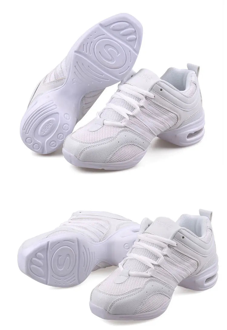 Mesh Cloth Dance Sneakers Jazz Shoes Dancing Modern Footwear Belly Contemporary Gym Dancers Leisure Sports Men Women Child Adult
