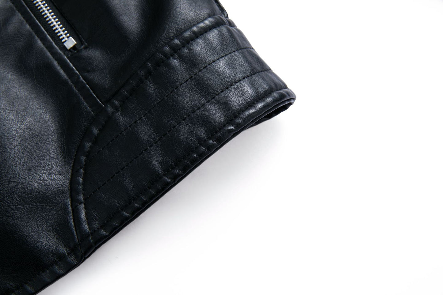 New Women Soft Motorcycle Faux Leather Jackets Ladies Long Sleeve Autumn Winter Biker Streetwear Coat