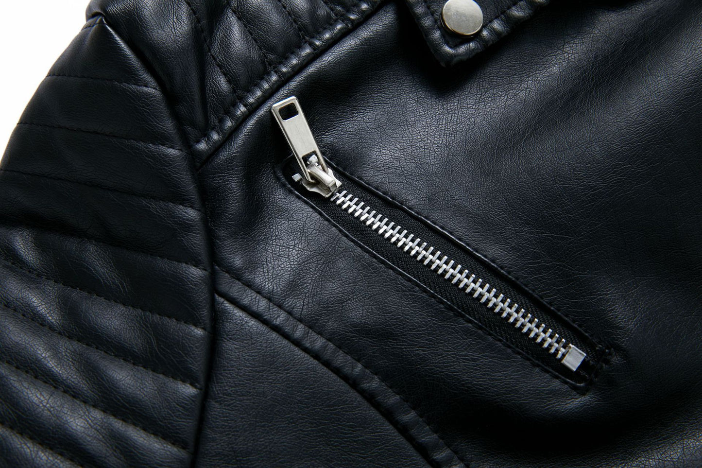 New Women Soft Motorcycle Faux Leather Jackets Ladies Long Sleeve Autumn Winter Biker Streetwear Coat