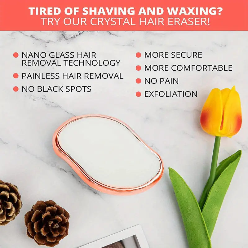 Nano Glass Painless Hair Remover for Men and Women