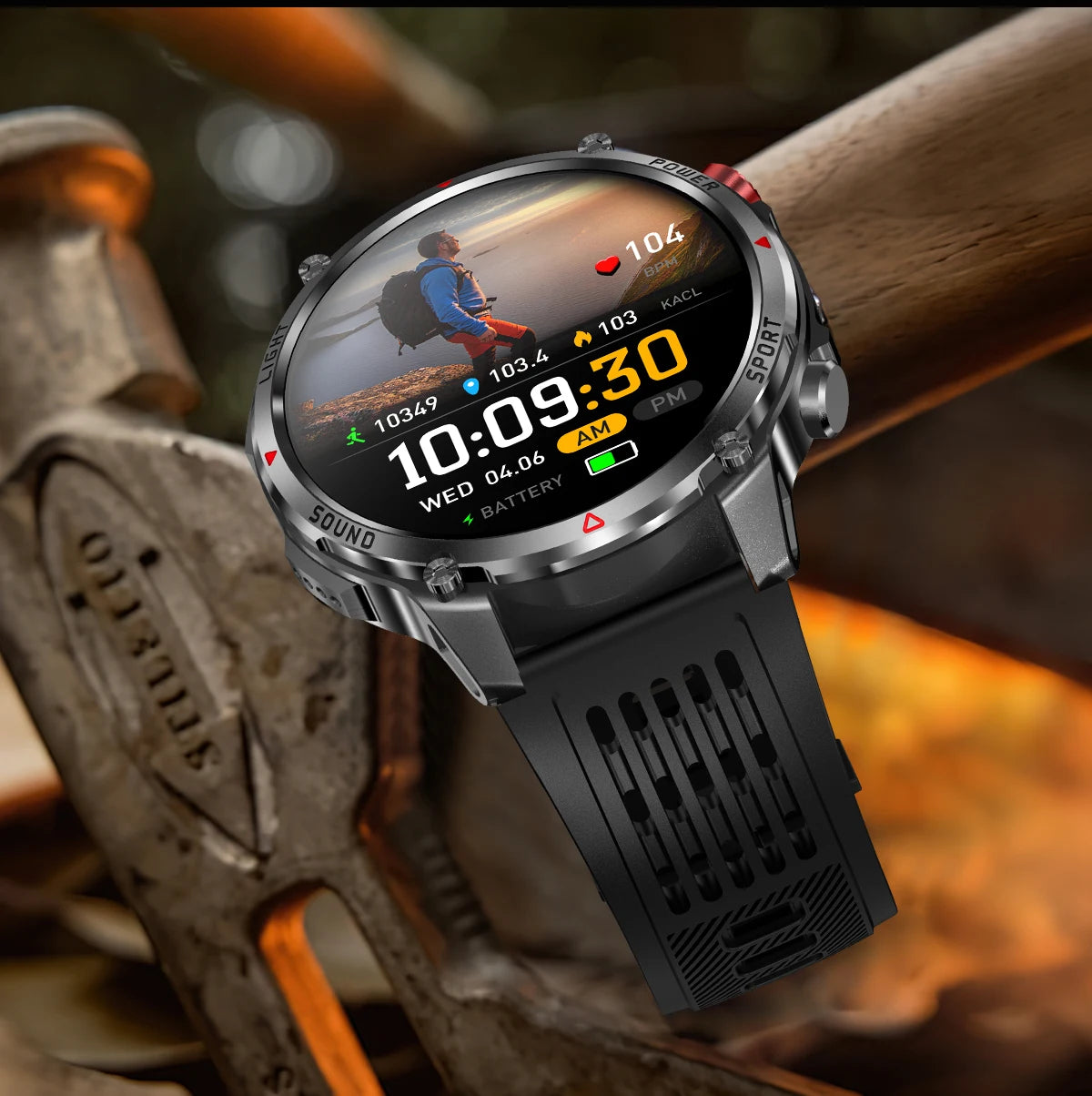 New T-Rex3 Ultra 1100mAh Battery Smart Watch GPS Track Compass IP69K Waterproof Sports tracker Outdoors Military Smartwatches