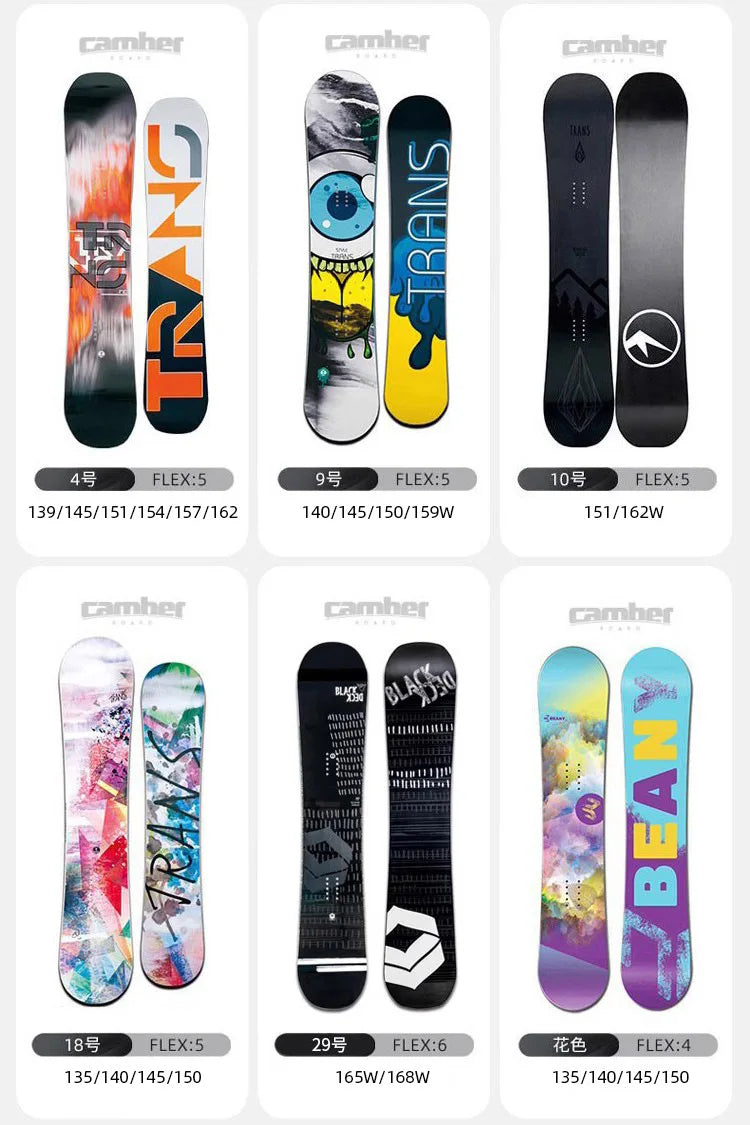 Snowboard set full set, adult, fast wear retainer, snowboard shoes all-round board