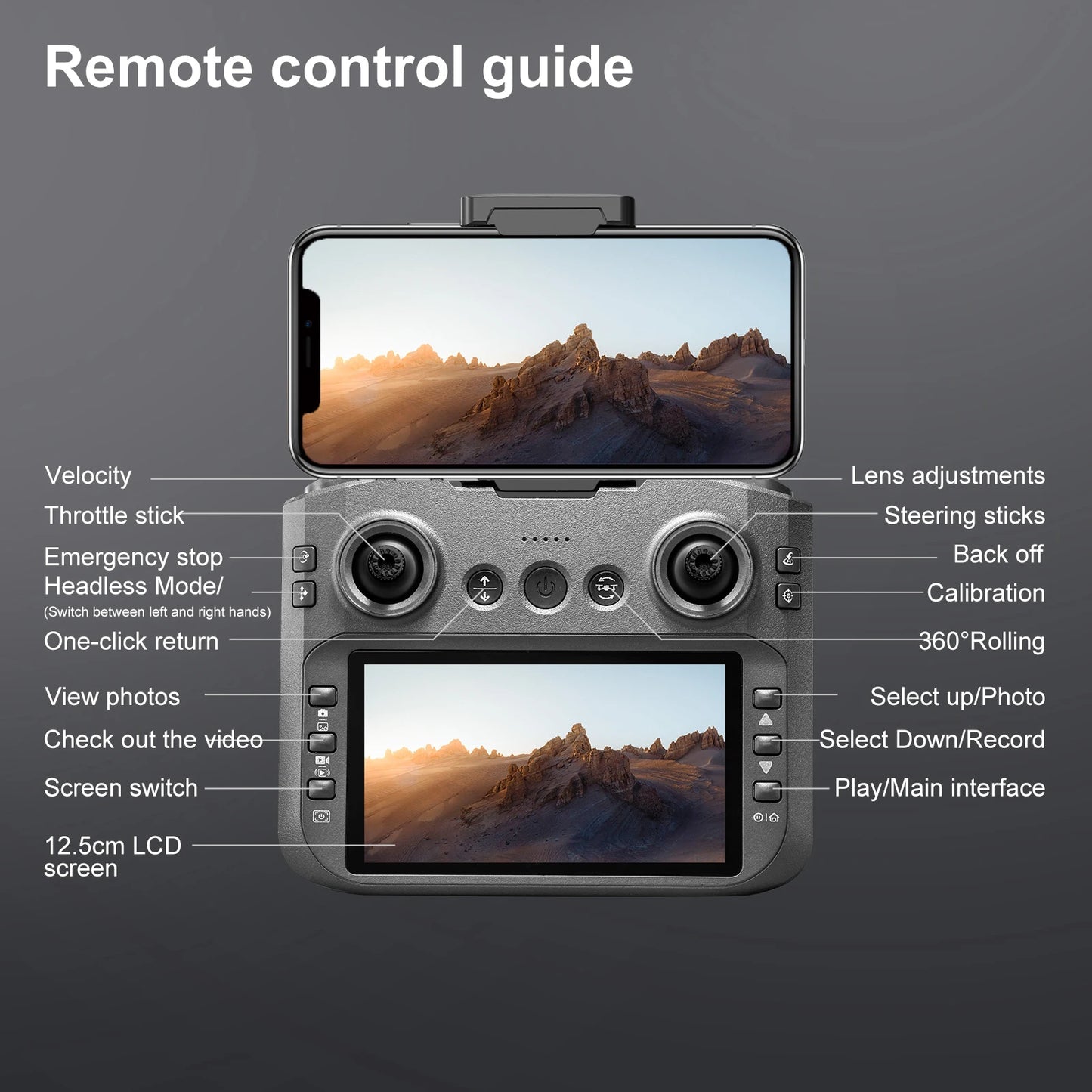 S156 Drone Professional 4K HD Dual ESC Camera FPV WIFI RC Dron Brushless Motor with Optical Flow Positioning Quadcopter Drones