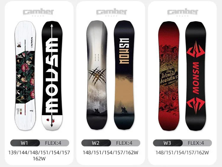Snowboard set full set, adult, fast wear retainer, snowboard shoes all-round board