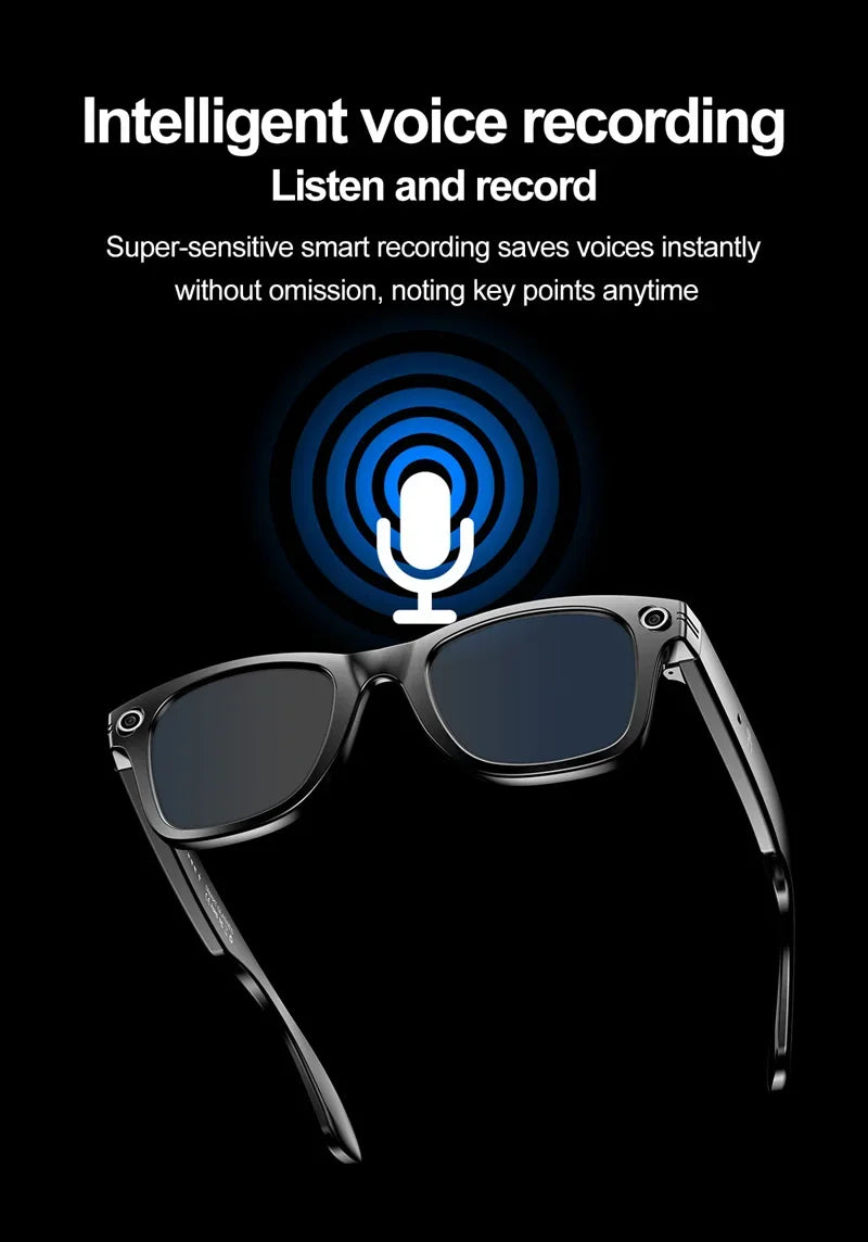 OnePlus AI Smart Glasses Photo Sense Camera Bluetooth Music Call Intelligent Recording Ip65 Waterproof Bluetooth Glasses New