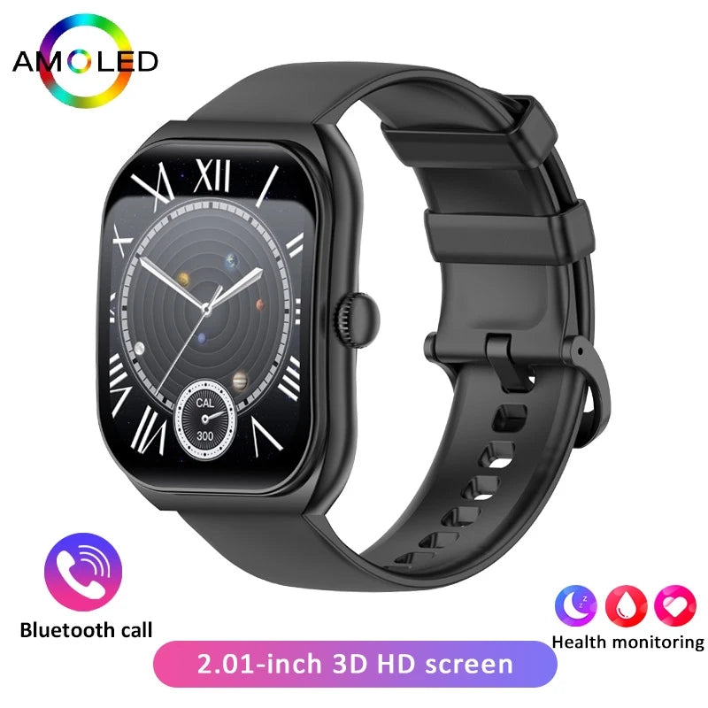 2026 New Bluetooth Call Smart Watch Women Customisable Dials Waterproof Sports Fitness Tracker Fashion Ladies' Smartwatch+Box