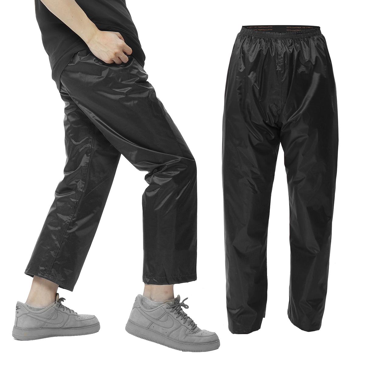 Outdoor Waterproof Trousers Comfortable Soft Breathable Hard Wearing Rain Trouser For Men Women Riding Bike Motorcycle Camping