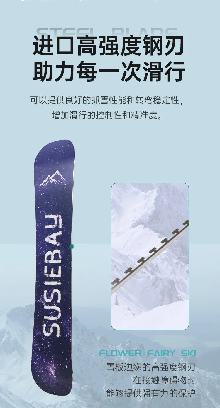 Unisex Snowboard For Both Men And Women Accessoires Ski Including All-purpose Snowboard Equipment For Beginners Snowboard